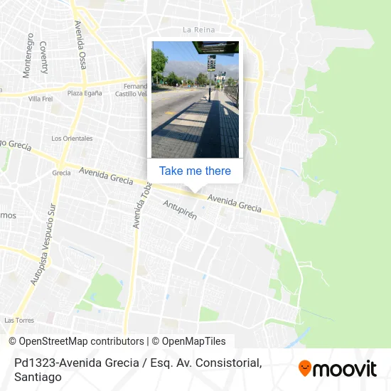 Pd1323-Avenida Grecia / Esq. Av. Consistorial map