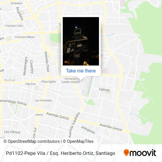 Mapa de Pd1102-Pepe Vila / Esq. Heriberto Ortíz