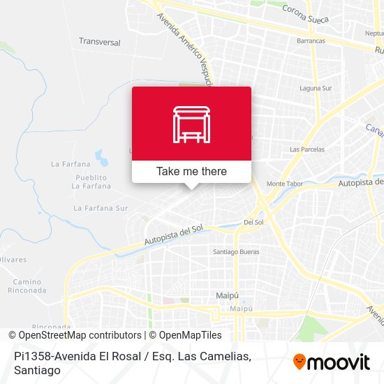 Mapa de Pi1358-Avenida El Rosal / Esq. Las Camelias