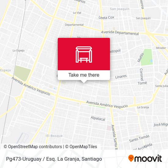 Mapa de Pg473-Uruguay / Esq. La Granja