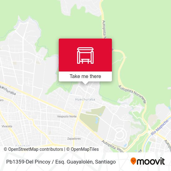 Mapa de Pb1359-Del Pincoy / Esq. Guayalolén