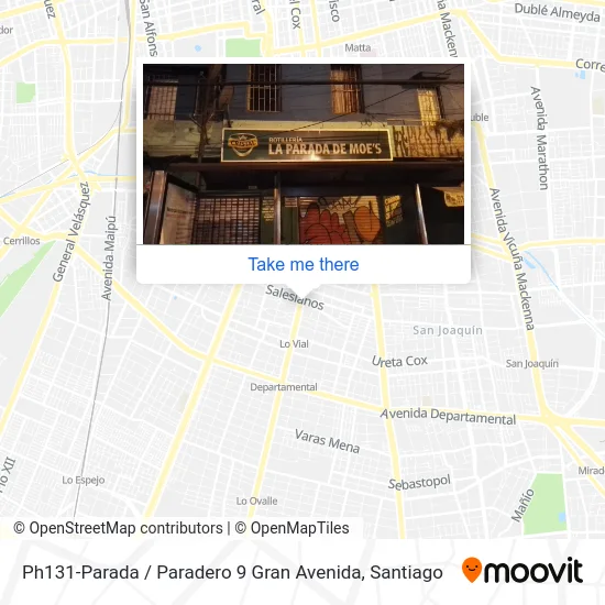 Ph131-Parada / Paradero 9 Gran Avenida map