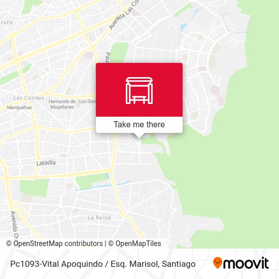 Mapa de Pc1093-Vital Apoquindo / Esq. Marisol