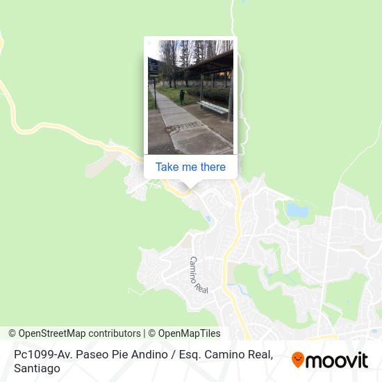 Pc1099-Av. Paseo Pie Andino / Esq. Camino Real map
