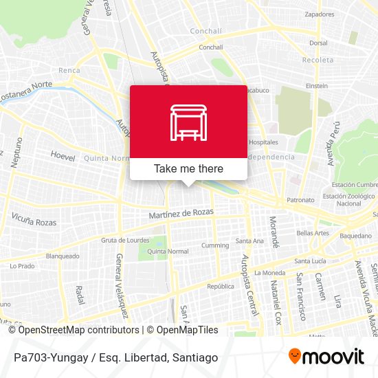 Mapa de Pa703-Yungay / Esq. Libertad