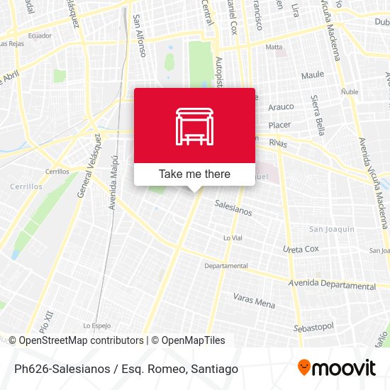 Ph626-Salesianos / Esq. Romeo map