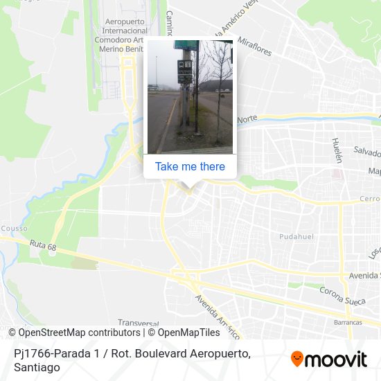 Pj1766-Parada 1 / Rot. Boulevard Aeropuerto map