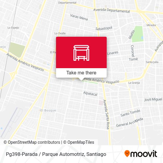 Pg398-Parada / Parque Automotriz map