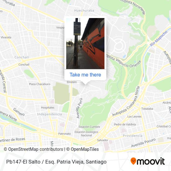 Pb147-El Salto / Esq. Patria Vieja map