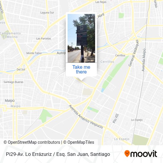 Pi29-Av. Lo Errázuriz / Esq. San Juan map