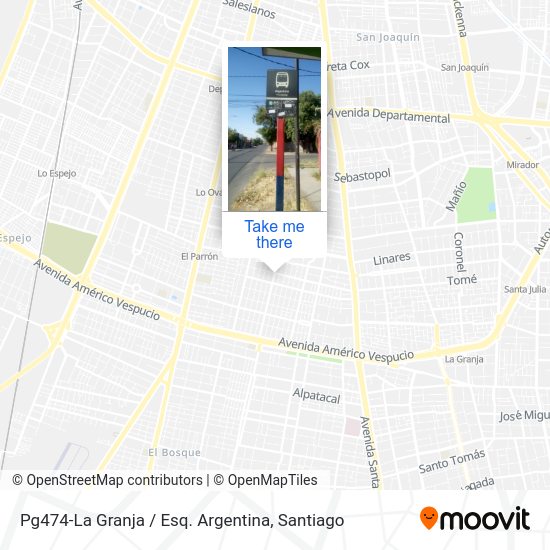 Mapa de Pg474-La Granja / Esq. Argentina