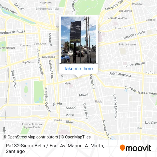 Pa132-Sierra Bella / Esq. Av. Manuel A. Matta map