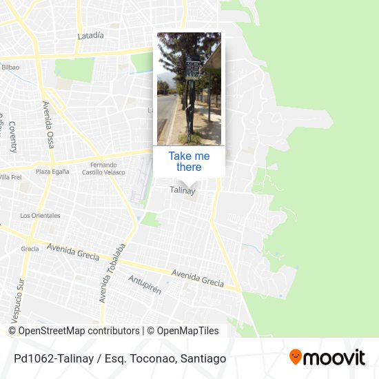 Mapa de Pd1062-Talinay / Esq. Toconao