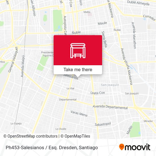 Mapa de Ph453-Salesianos / Esq. Dresden