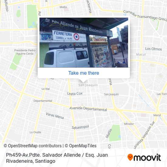 Ph459-Av.Pdte. Salvador Allende / Esq. Juan Rivadeneira map