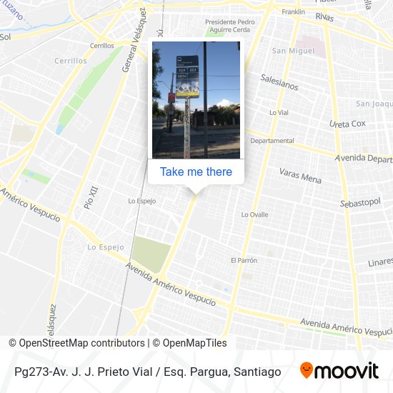 Pg273-Av. J. J. Prieto Vial / Esq. Pargua map