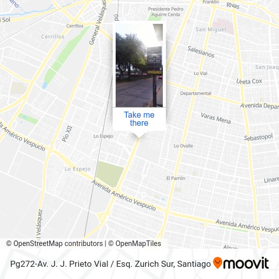 Pg272-Av. J. J. Prieto Vial / Esq. Zurich Sur map