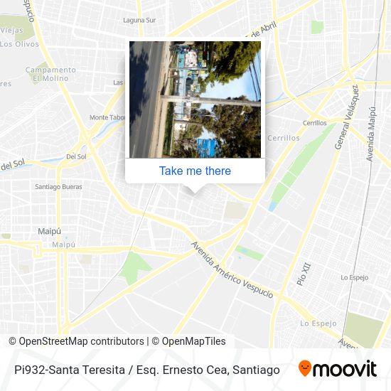 Mapa de Pi932-Santa Teresita / Esq. Ernesto Cea