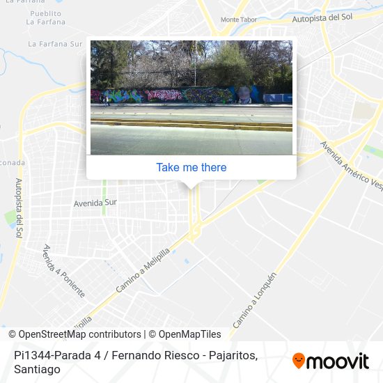 Pi1344-Parada 4 / Fernando Riesco - Pajaritos map