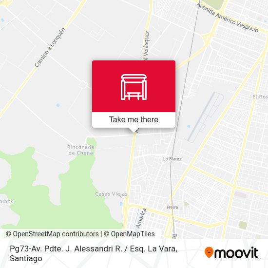 Pg73-Av. Pdte. J. Alessandri R. / Esq. La Vara map