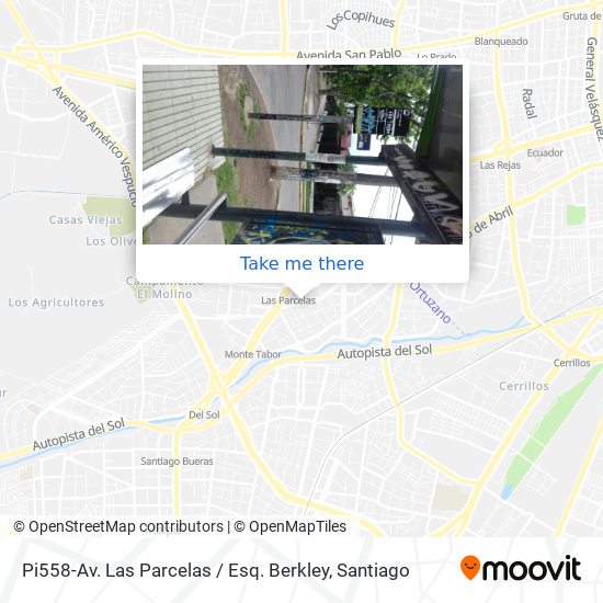 Mapa de Pi558-Av. Las Parcelas / Esq. Berkley