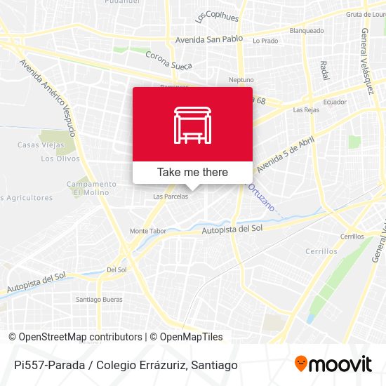 Pi557-Parada / Colegio Errázuriz map