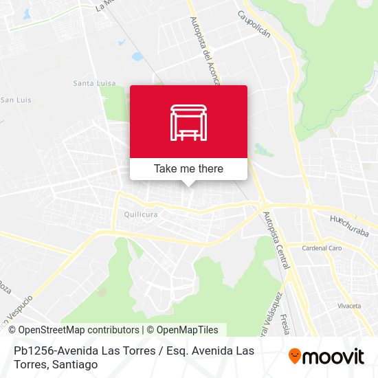 Pb1256-Avenida Las Torres / Esq. Avenida Las Torres map
