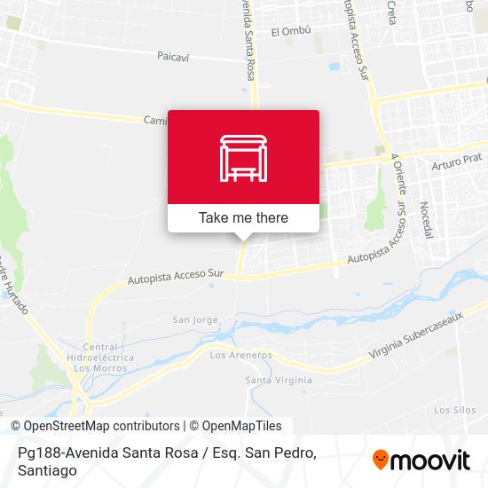 Pg188-Avenida Santa Rosa / Esq. San Pedro map