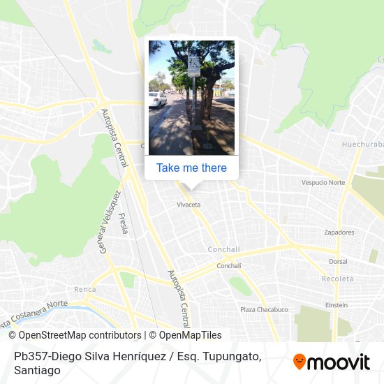 Pb357-Diego Silva Henríquez / Esq. Tupungato map
