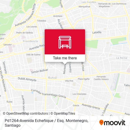 Mapa de Pd1264-Avenida Echeñique / Esq. Montenegro