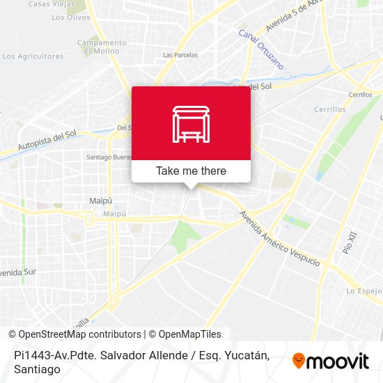 Pi1443-Av.Pdte. Salvador Allende / Esq. Yucatán map