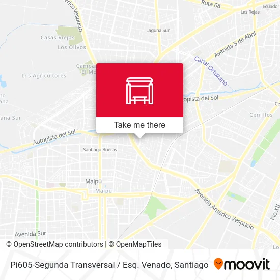 Pi605-Segunda Transversal / Esq. Venado map