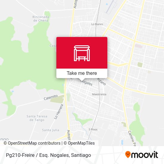 Pg210-Freire / Esq. Nogales map