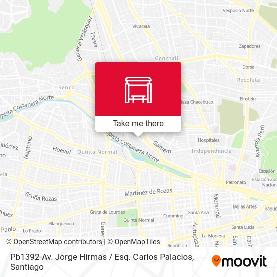 Pb1392-Av. Jorge Hirmas / Esq. Carlos Palacios map