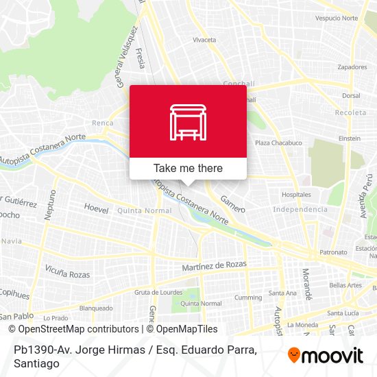 Pb1390-Av. Jorge Hirmas / Esq. Eduardo Parra map