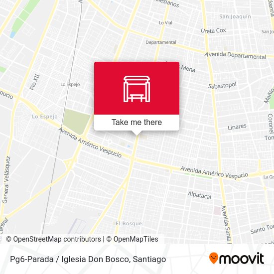 Pg6-Parada / Iglesia Don Bosco map