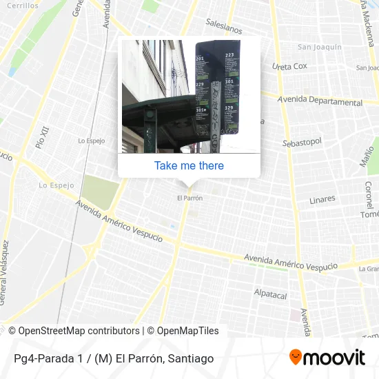 Pg4-Parada 1 / (M) El Parrón map