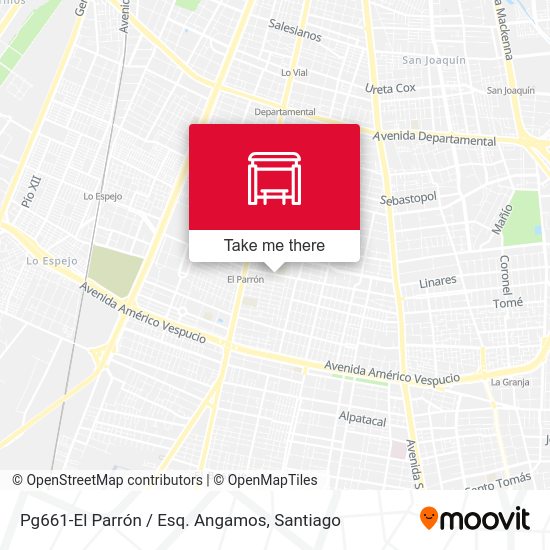 Mapa de Pg661-El Parrón / Esq. Angamos