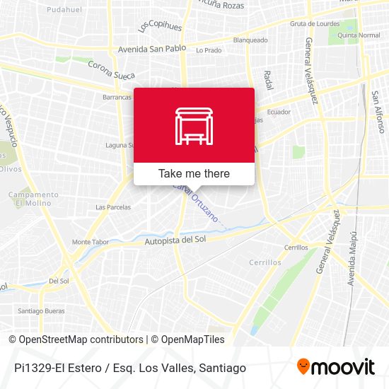 Mapa de Pi1329-El Estero / Esq. Los Valles