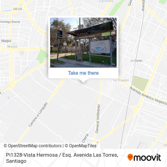 Mapa de Pi1328-Vista Hermosa / Esq. Avenida Las Torres