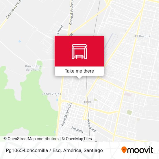 Pg1065-Loncomilla / Esq. América map