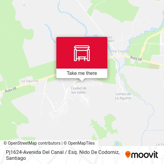 Pj1624-Avenida Del Canal / Esq. Nido De Codorniz map