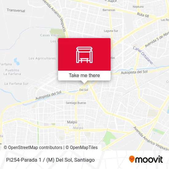 Pi254-Parada 1 / (M) Del Sol map