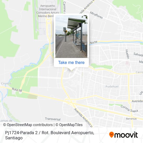 Pj1724-Parada 2 / Rot. Boulevard Aeropuerto map