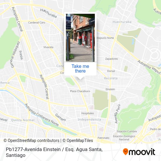 Mapa de Pb1277-Avenida Einstein / Esq. Agua Santa