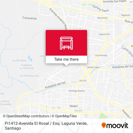 Pi1412-Avenida El Rosal / Esq. Laguna Verde map
