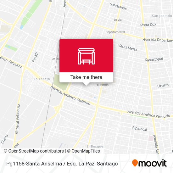 Mapa de Pg1158-Santa Anselma / Esq. La Paz