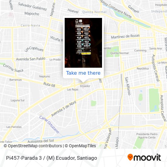 Pi457-Parada 3 / (M) Ecuador map