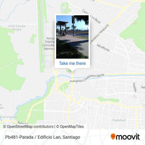 Mapa de Pb481-Parada / Edificio Lan