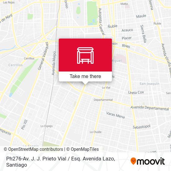 Ph276-Av. J. J. Prieto Vial / Esq. Avenida Lazo map